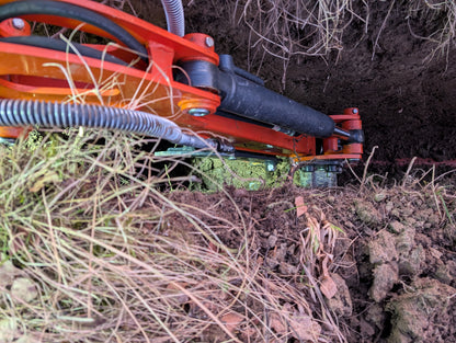 Minigrävare Storarm Z12, 3-cyl Kubota, joysticks, S30/180, premium