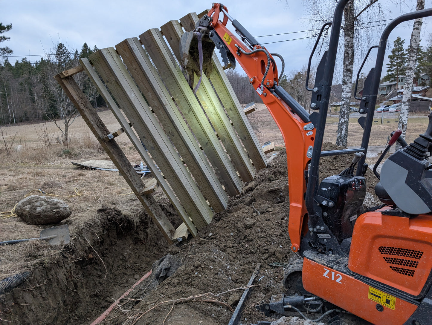 Minigrävare Storarm Z12, 3-cyl Kubota, joysticks, S30/180, premium